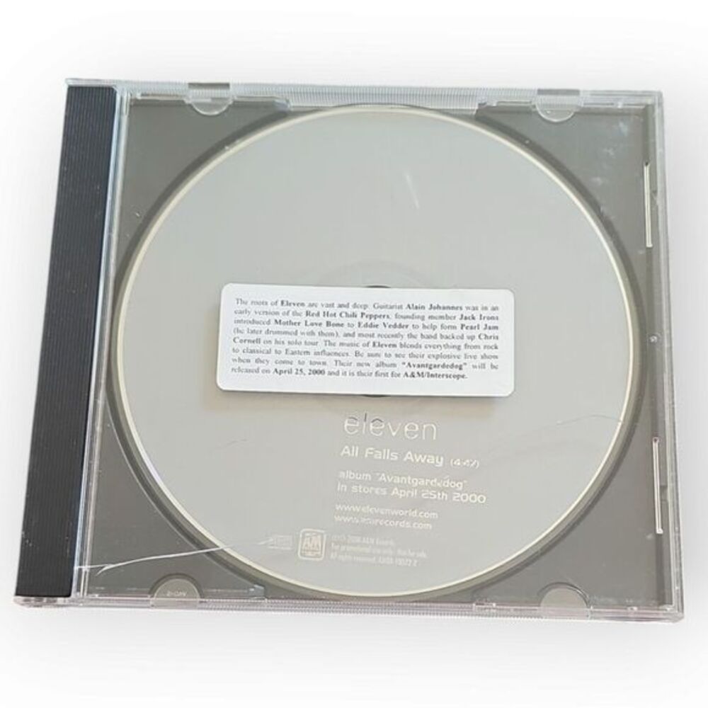 Eleven – All Falls Away [2000 Promotional‎ CD Single]